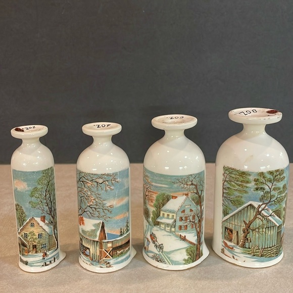 Vintage Phil Papel Ceramic Measuring Cups Japan - Picture 1 of 11